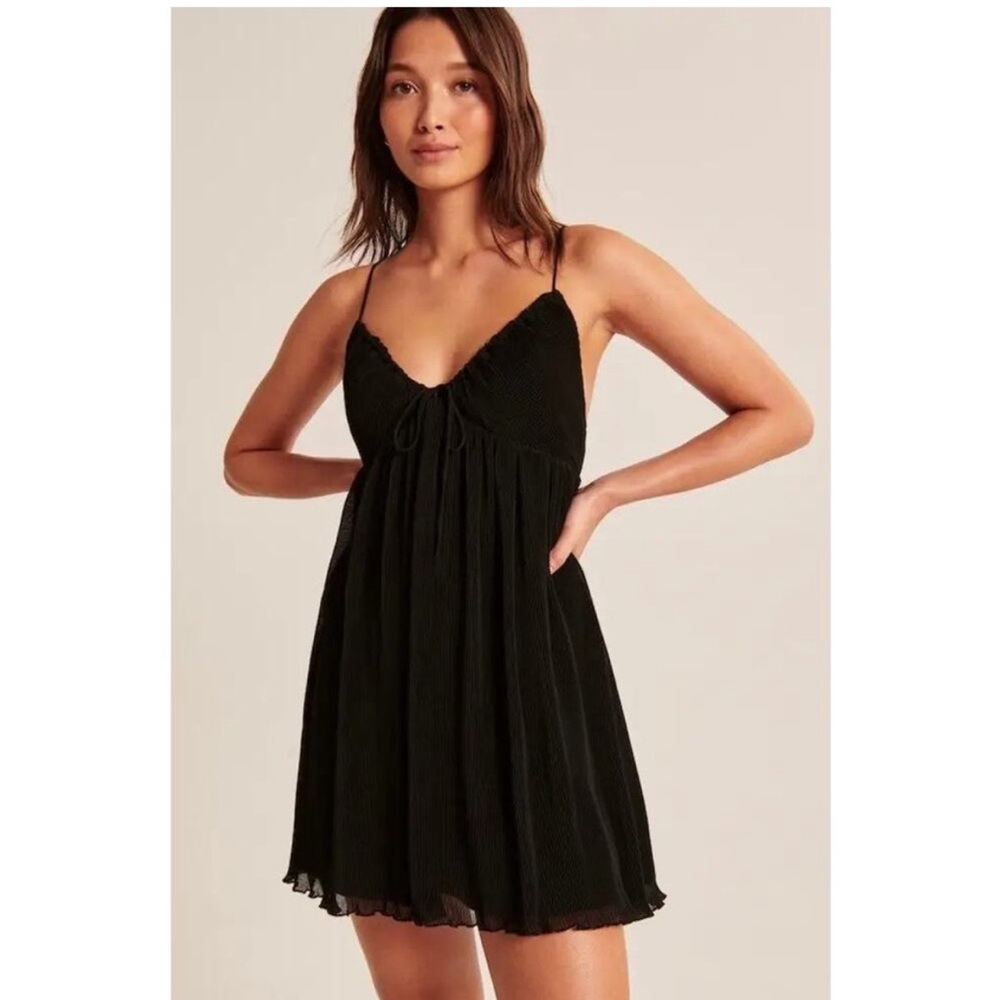 Abercrombie & Fitch Black Minidress